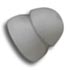 ER38-18D - Etymotic Grey 2-Flanged Eartips (5 Pairs) Large