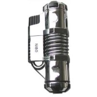 Space Triple Flame Jet Lighter - Shiny Silver